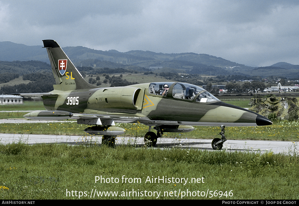 Aircraft Photo of 3905 | Aero L-39ZA Albatros | Slovakia - Air Force | AirHistory.net #56946