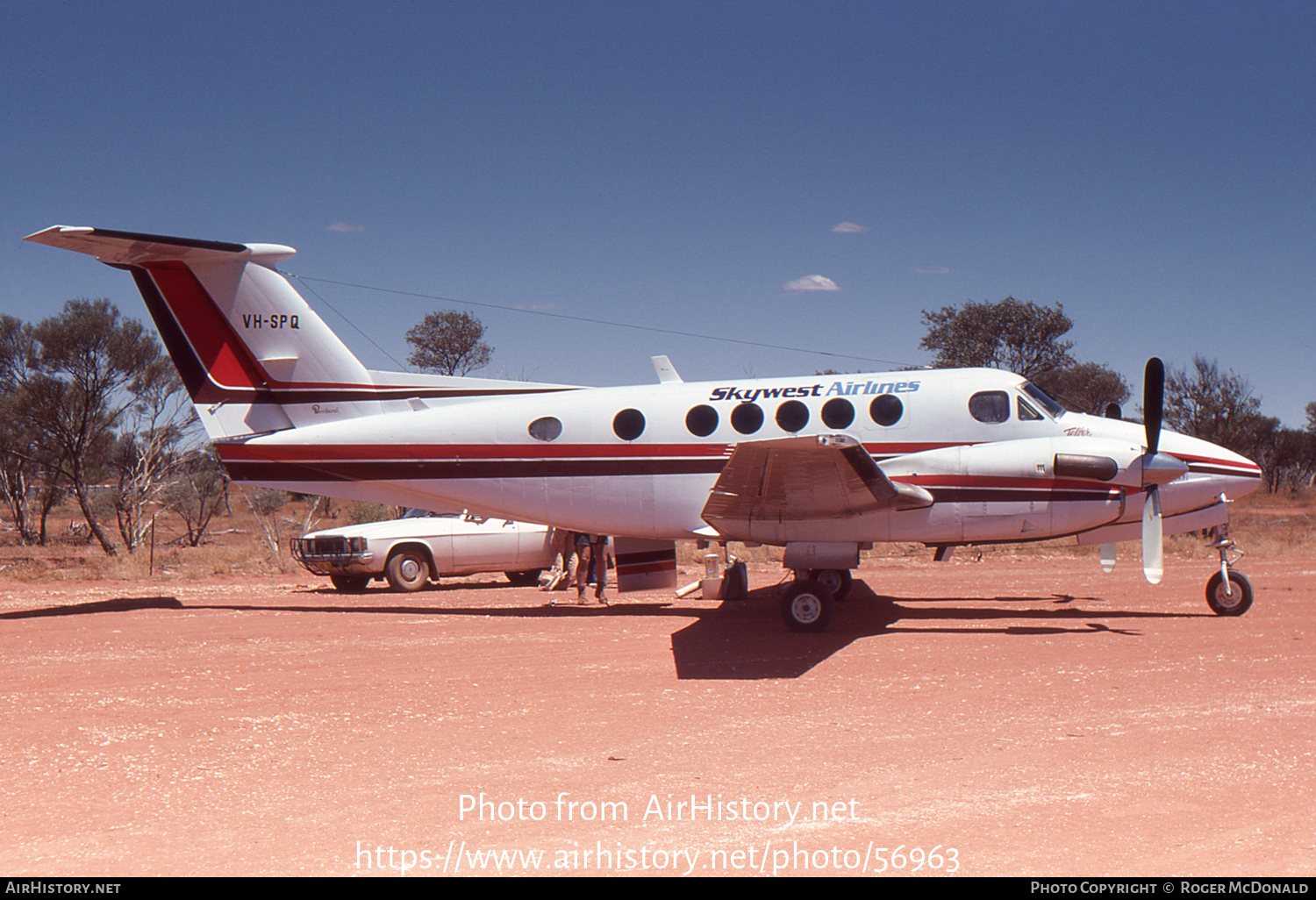 Aircraft Photo of VH-SPQ | Beech 200 Super King Air | Skywest Airlines | AirHistory.net #56963