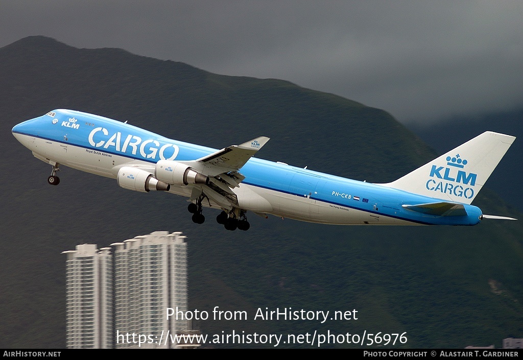 Aircraft Photo of PH-CKB | Boeing 747-406F/ER/SCD | KLM - Royal Dutch Airlines Cargo | AirHistory.net #56976