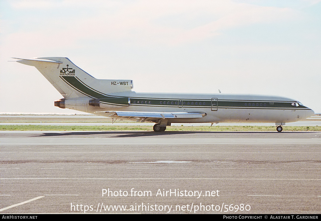 Aircraft Photo of HZ-WBT | Boeing 727-95 | Kingdom Holding | AirHistory.net #56980