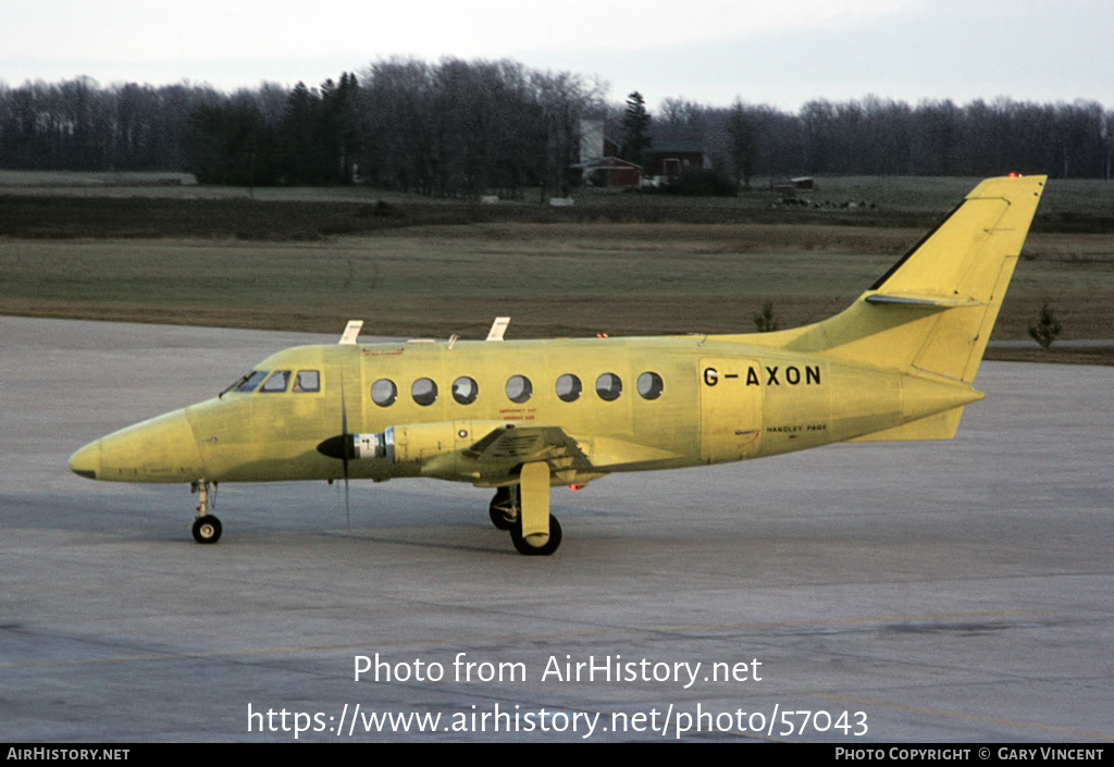 Aircraft Photo of G-AXON | Handley Page HP-137 Jetstream 1 | Handley Page | AirHistory.net #57043