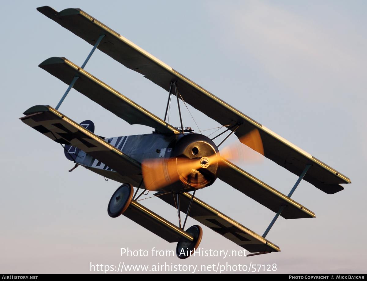 Aircraft Photo of SE-XXZ / 403/17 | Fokker Dr.1 (replica) | Germany - Air Force | AirHistory.net #57128