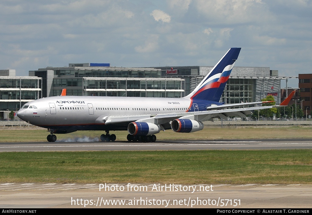 Aircraft Photo of RA-96005 | Ilyushin Il-96-300 | Aeroflot - Russian Airlines | AirHistory.net #57151