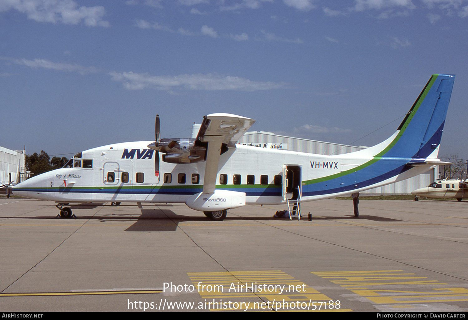 Aircraft Photo of VH-MVX | Short 360-100 | Murray Valley Airlines - MVA | AirHistory.net #57188