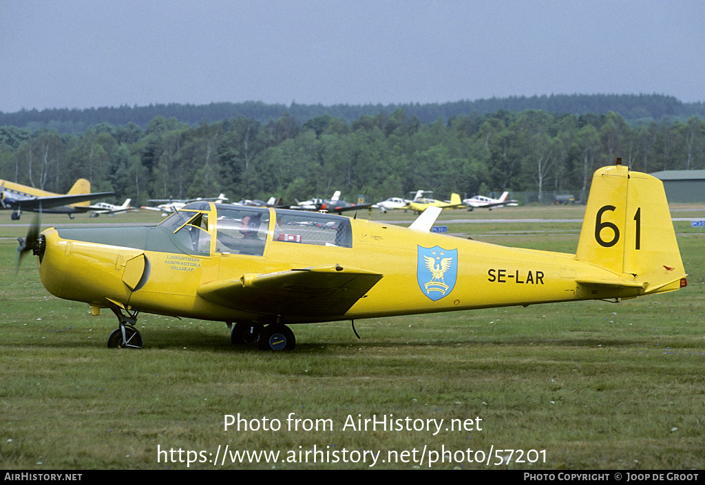 Aircraft Photo of SE-LAR | Saab Sk50B Safir (91B) | Ljungbyheds Aeronautiska Sällskap | AirHistory.net #57201