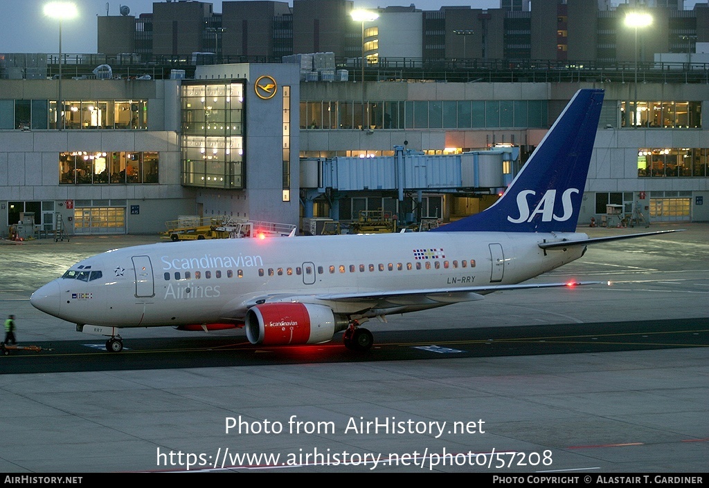 Aircraft Photo of LN-RRY | Boeing 737-683 | Scandinavian Airlines - SAS | AirHistory.net #57208