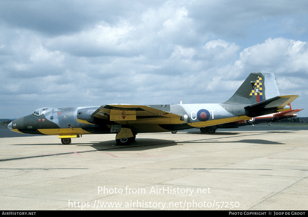 Aircraft Photo of G-BURM / WJ680 | English Electric Canberra TT18 | UK - Air Force | AirHistory.net #57250