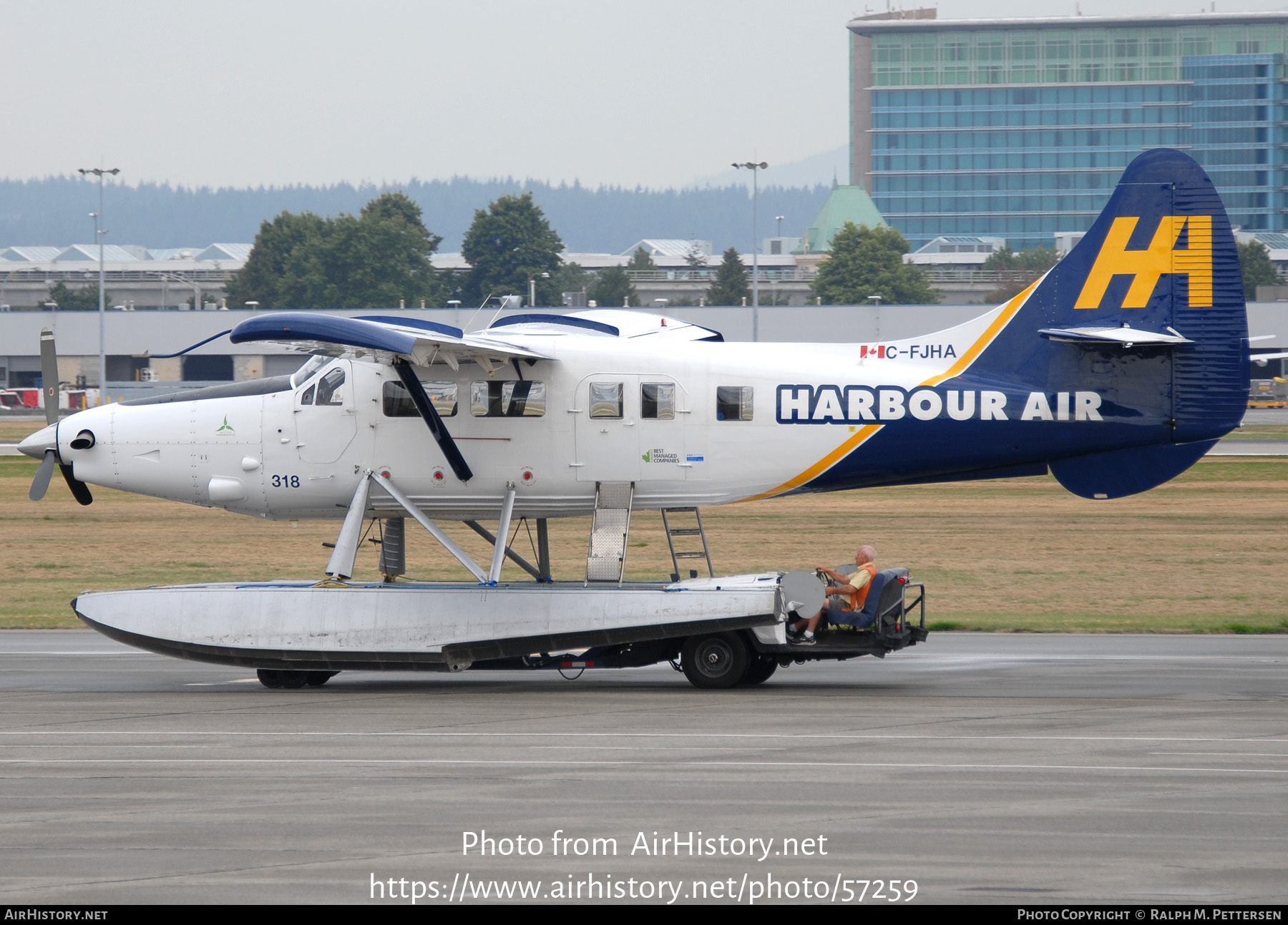 Aircraft Photo of C-FJHA | De Havilland Canada DHC-3T/M601 Turbo Otter | Harbour Air | AirHistory.net #57259