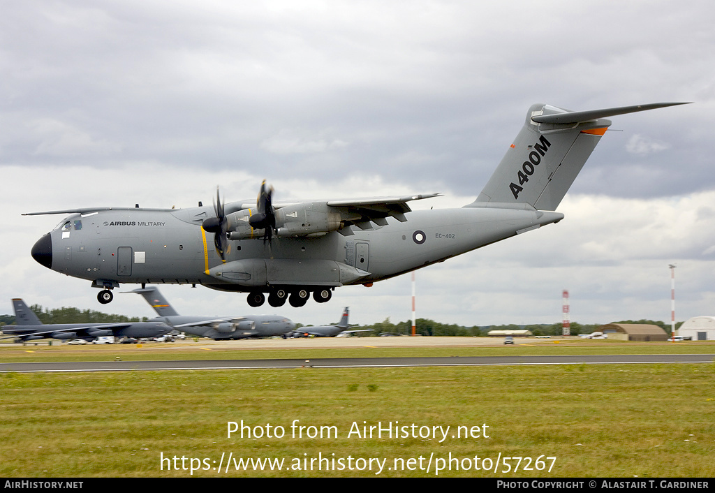 Aircraft Photo of EC-402 | Airbus A400M Grizzly | Airbus | AirHistory.net #57267