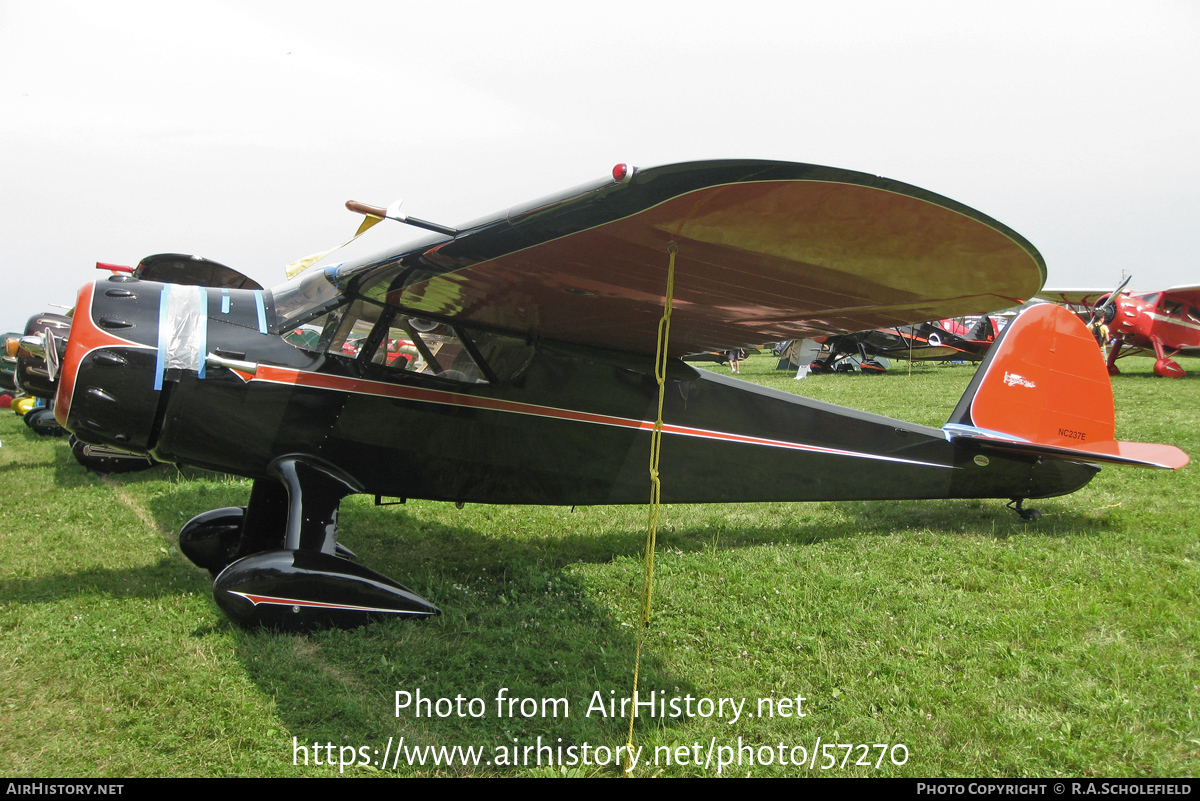 Aircraft Photo of N237E / NC237E | Cessna C-165 Airmaster | AirHistory.net #57270