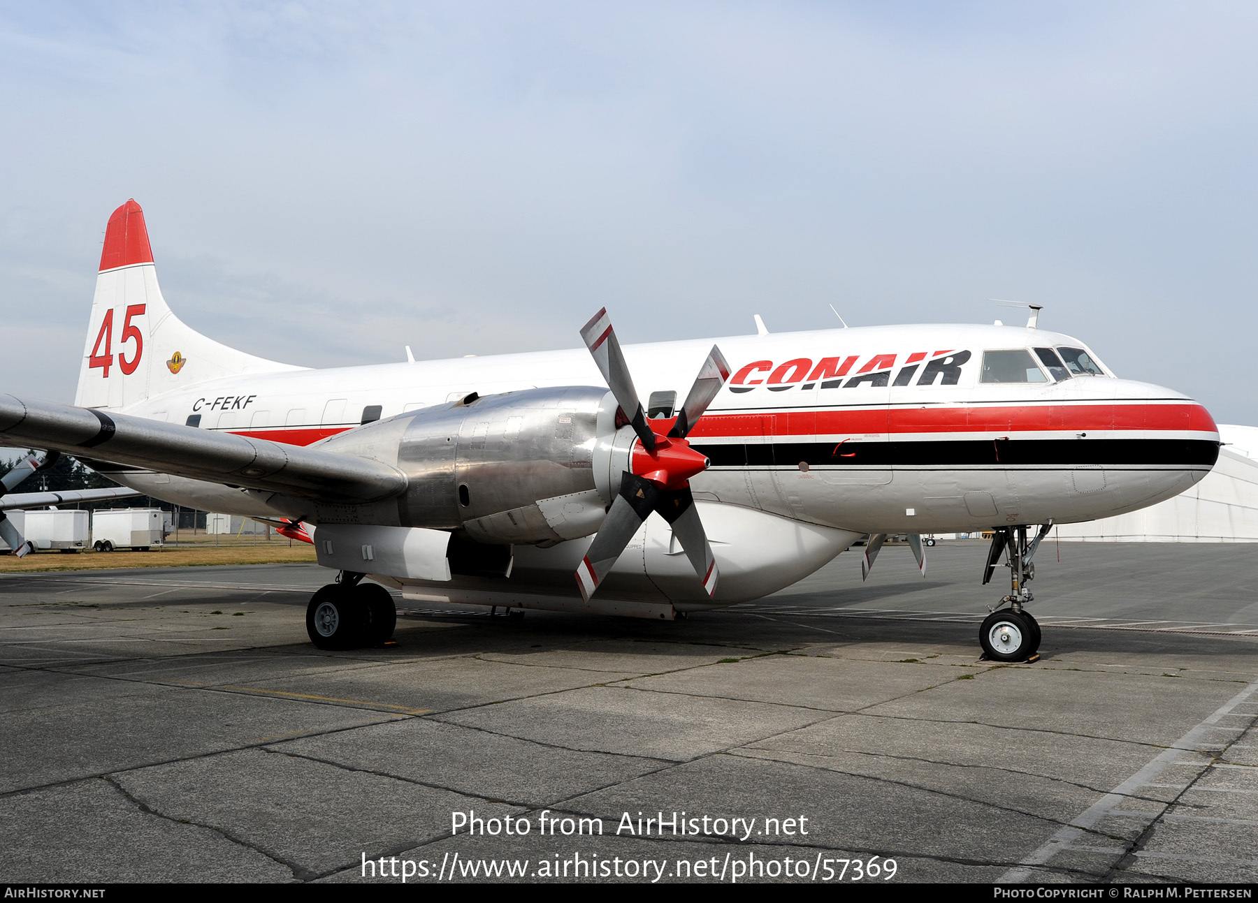 Aircraft Photo of C-FEKF | Convair 580/AT | Conair Aviation | AirHistory.net #57369