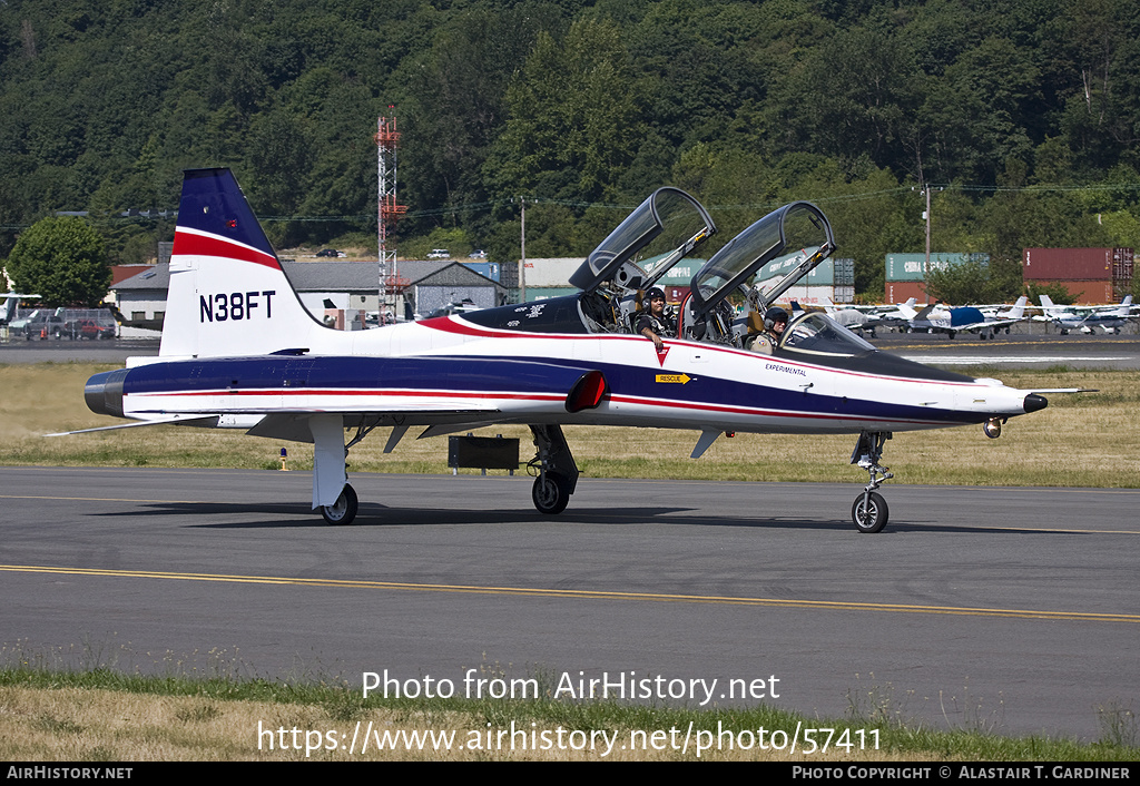 Aircraft Photo of N38FT | Northrop T-38A Talon | Boeing | AirHistory.net #57411