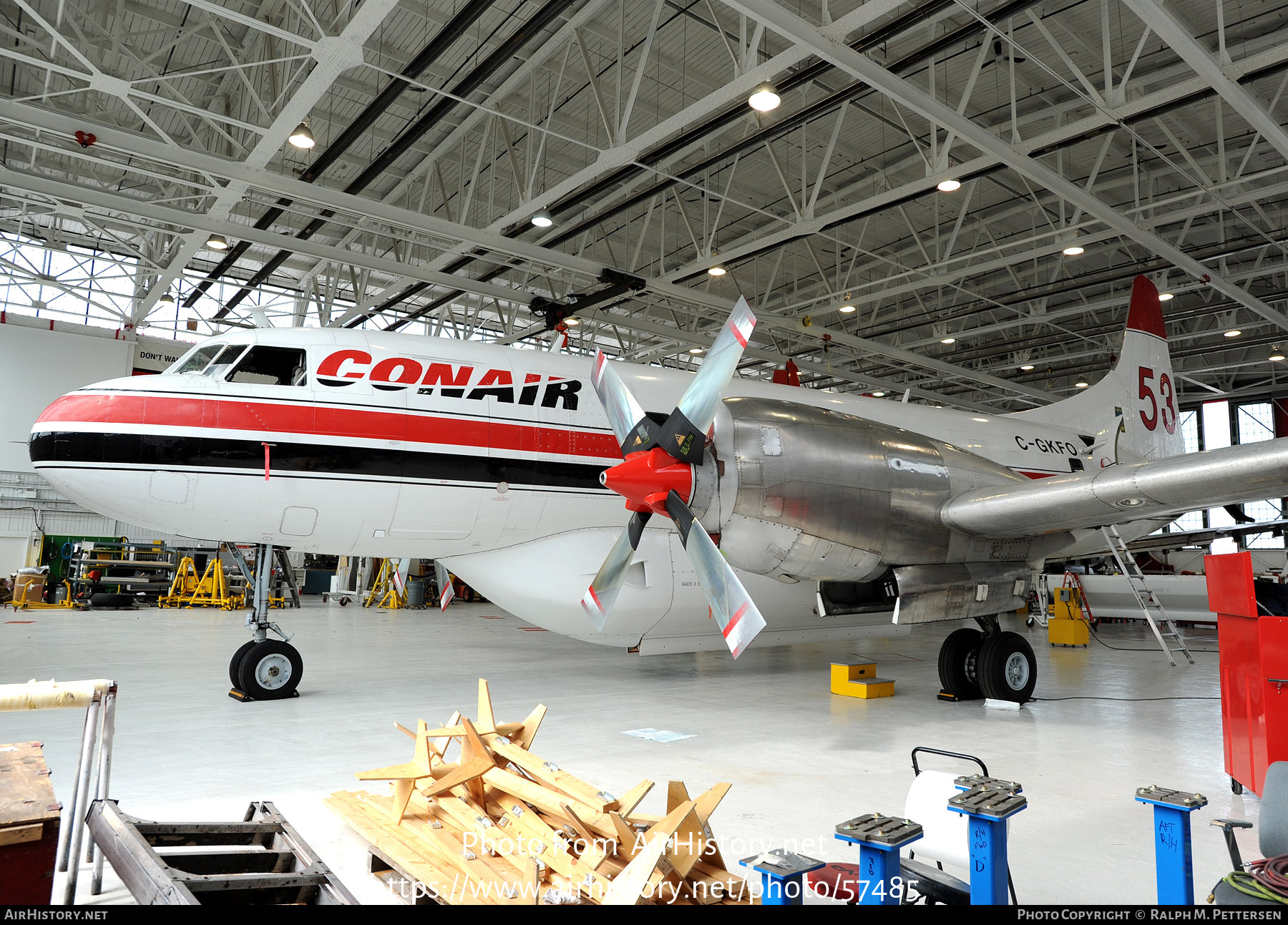 Aircraft Photo of C-GKFO | Convair 580/AT | Conair Aviation | AirHistory.net #57485