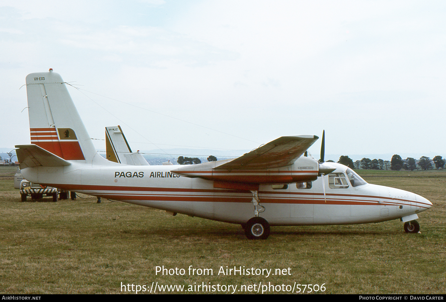 Aircraft Photo of VH-EXS | North American Rockwell 500S Shrike Commander | Pagas Airlines | AirHistory.net #57506