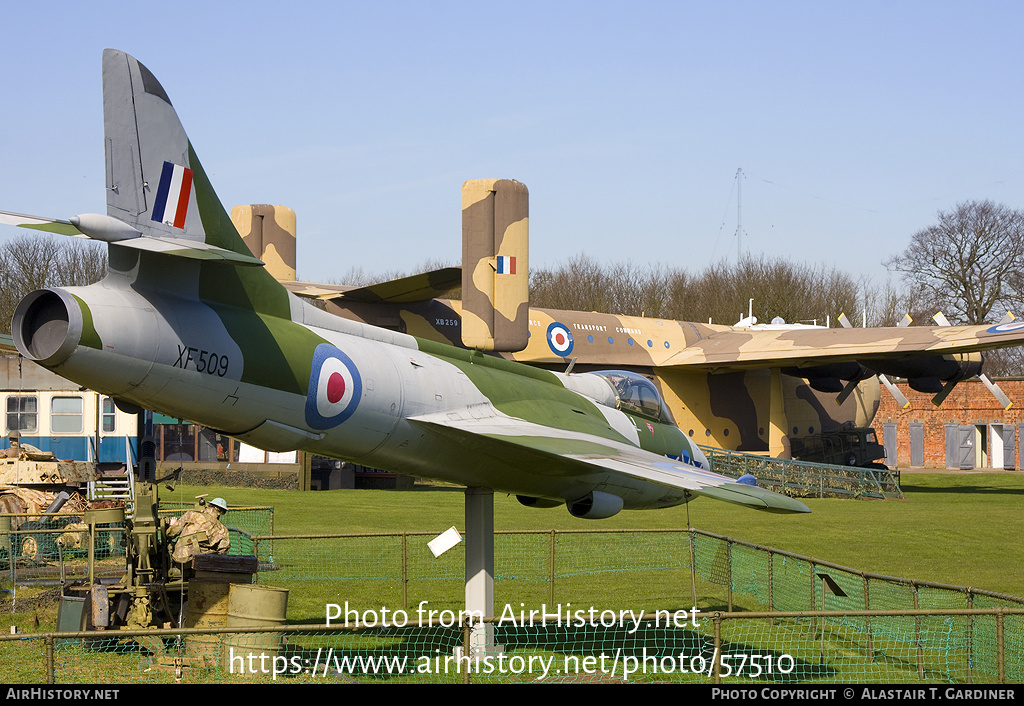 Aircraft Photo of XF509 | Hawker Hunter F6 | UK - Air Force | AirHistory.net #57510