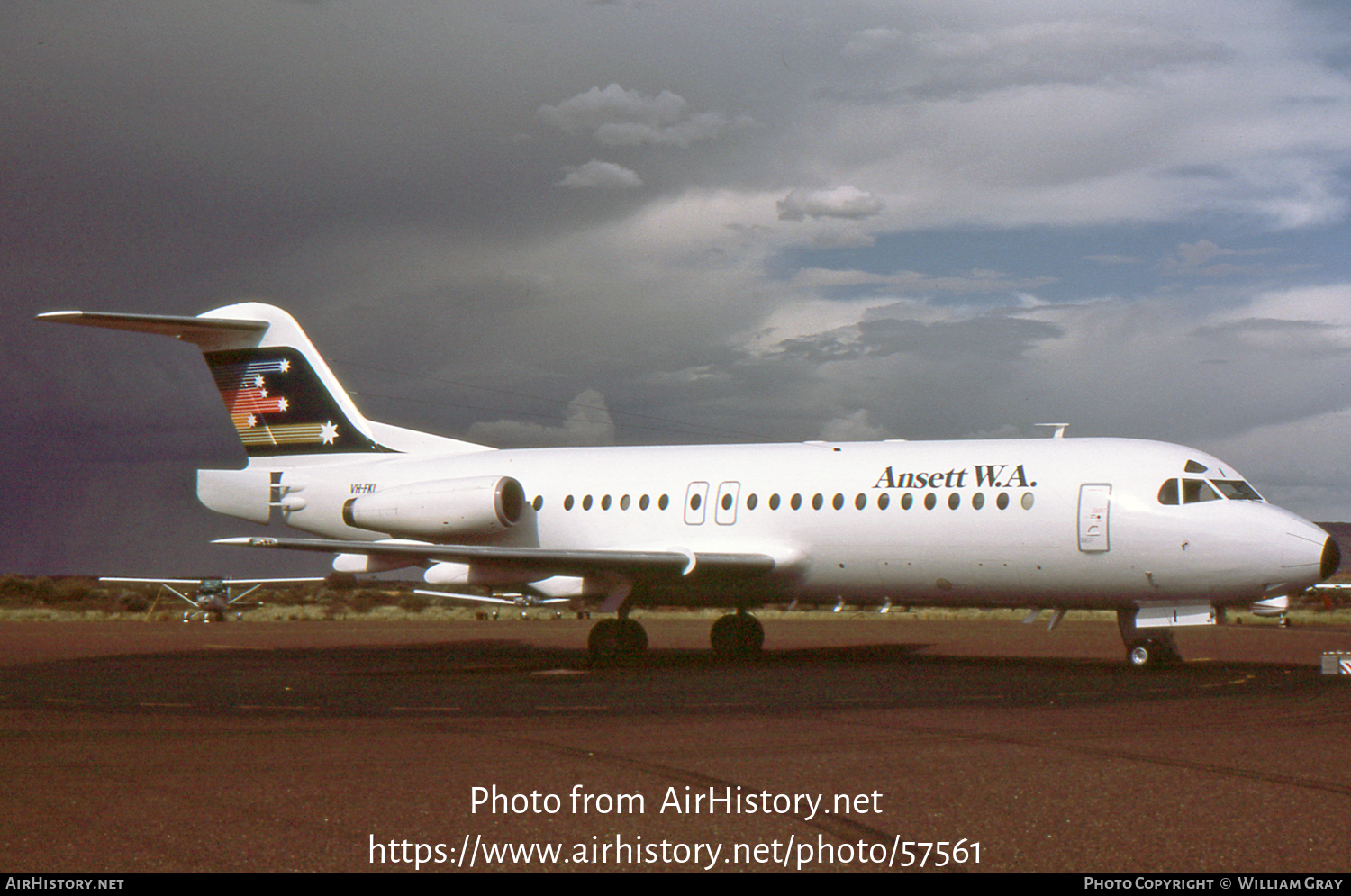 Aircraft Photo of VH-FKI | Fokker F28-4000 Fellowship | Ansett W.A. | AirHistory.net #57561