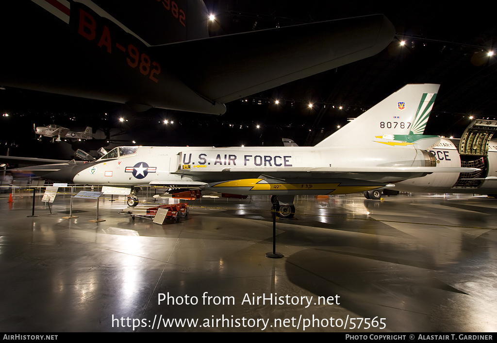 Aircraft Photo of 58-0787 / 80787 | Convair F-106A Delta Dart | USA - Air Force | AirHistory.net #57565