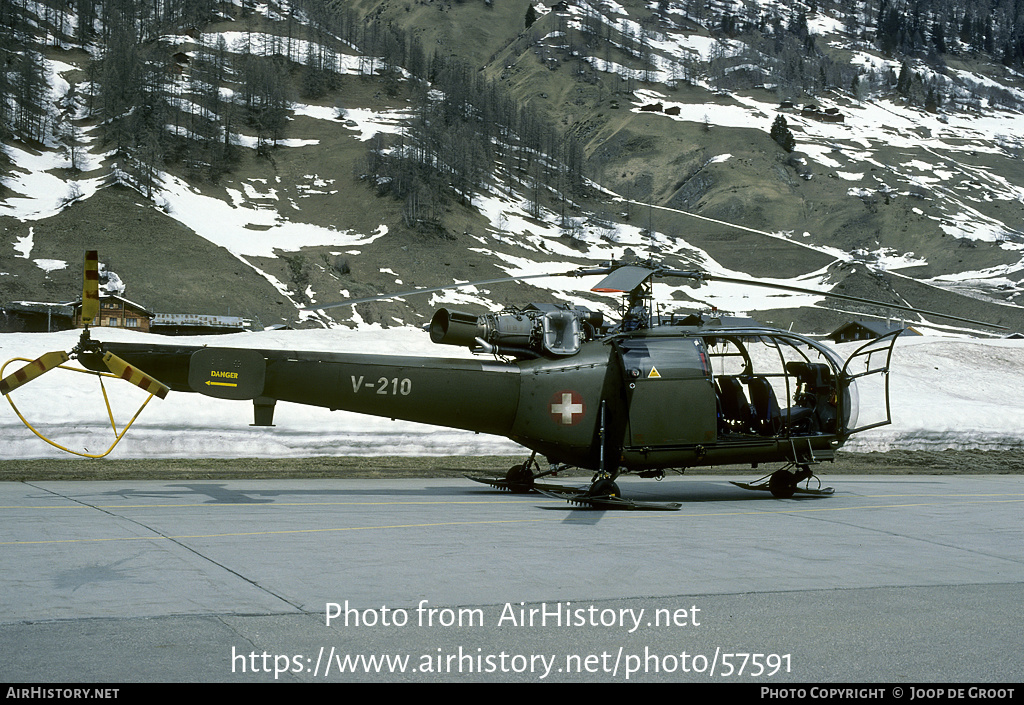 Aircraft Photo of V-210 | Sud SE-3160 Alouette III | Switzerland - Air Force | AirHistory.net #57591