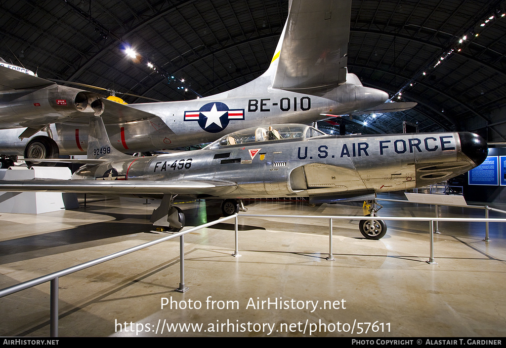 Aircraft Photo of 49-2498 / 92498 | Lockheed F-94A Starfire | USA - Air Force | AirHistory.net #57611