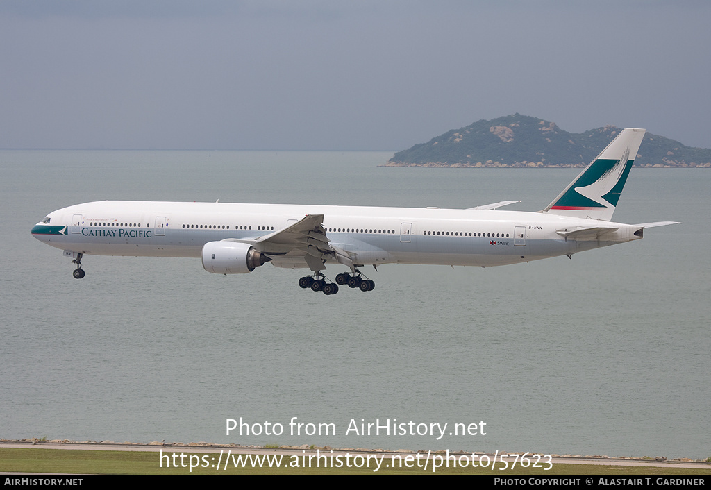 Aircraft Photo of B-HNN | Boeing 777-367 | Cathay Pacific Airways | AirHistory.net #57623