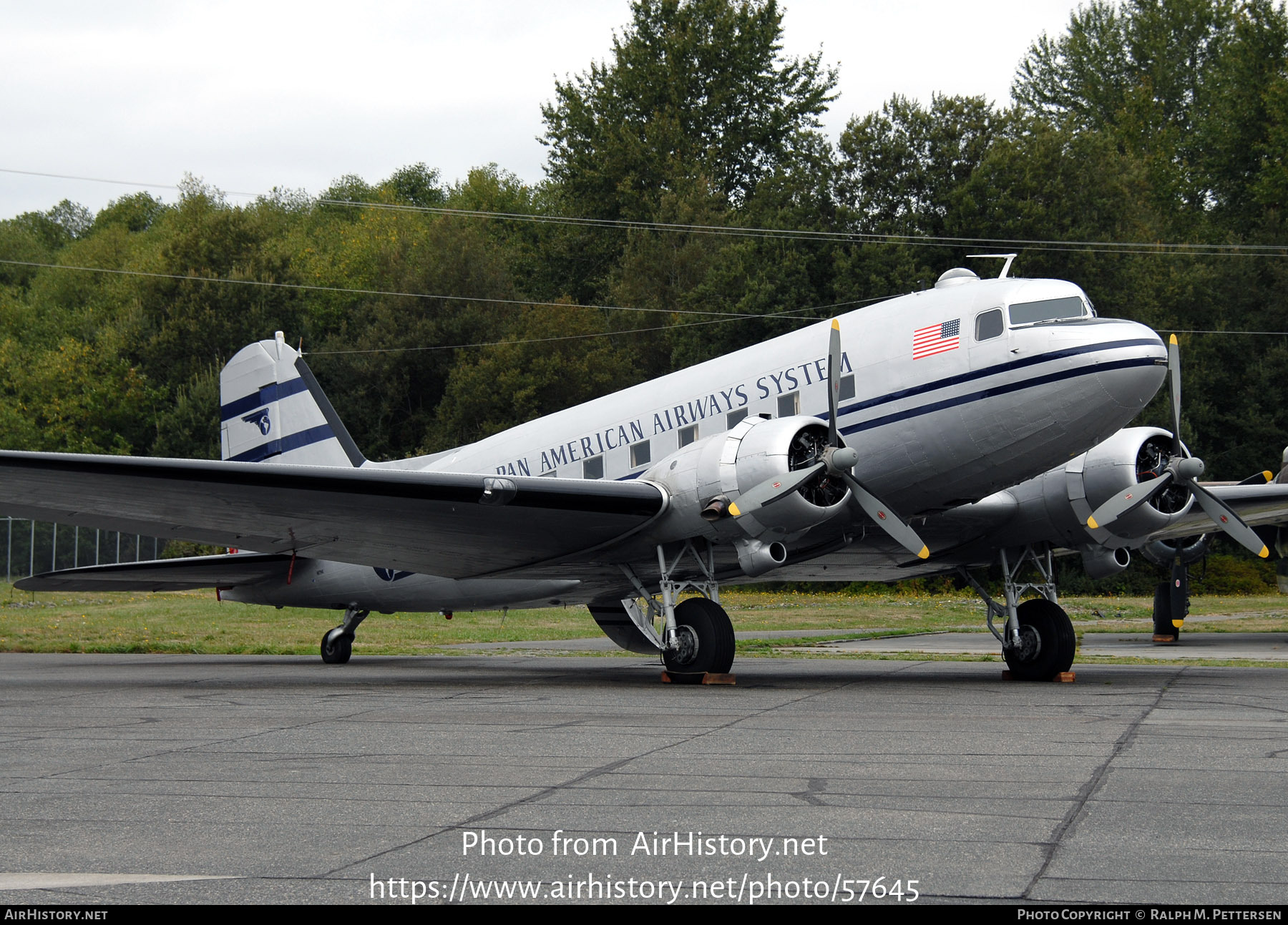 Aircraft Photo of N877MG | Douglas DC-3(C) | Pan American Airways System - PAA | AirHistory.net #57645