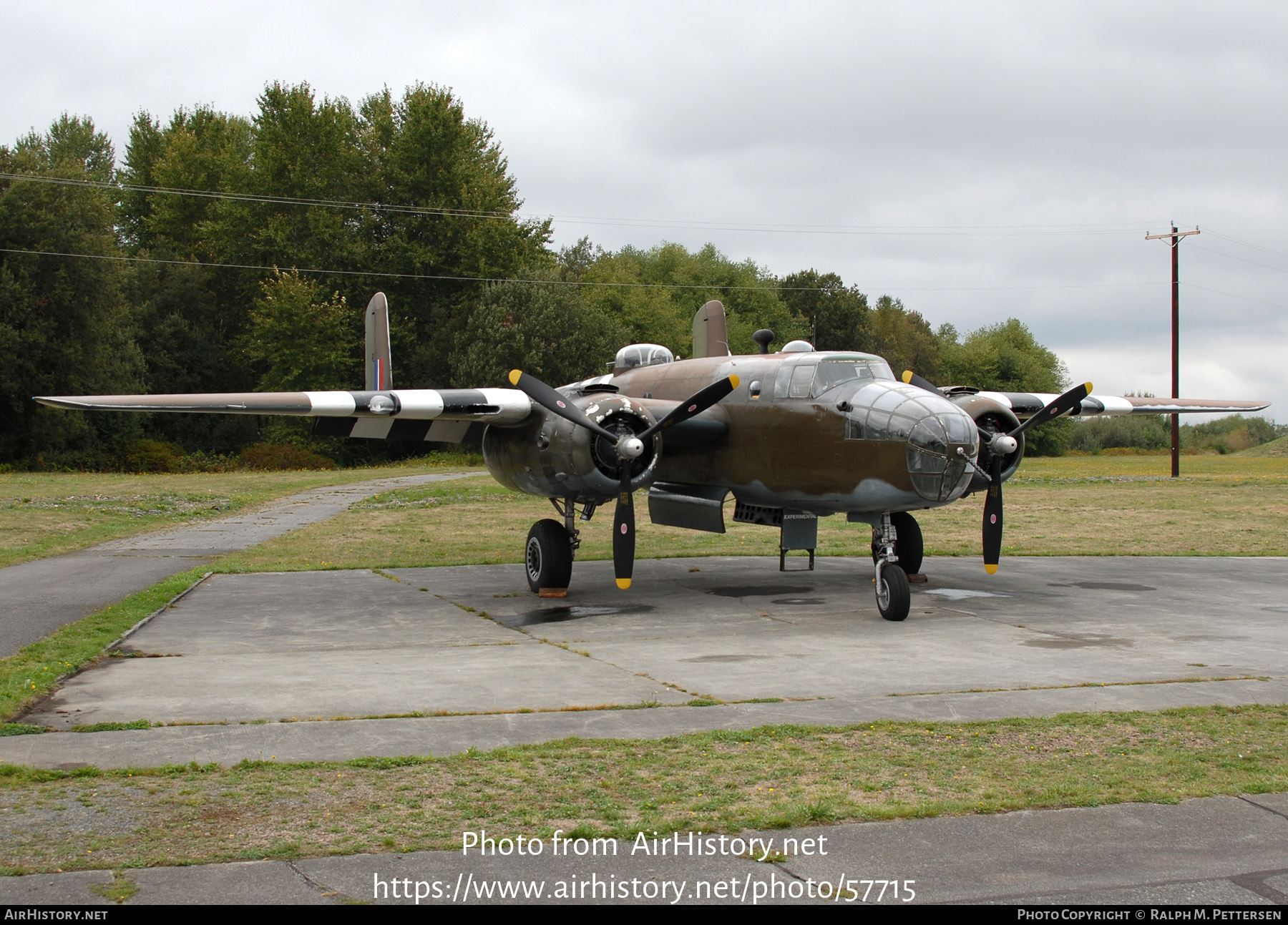 Aircraft Photo of N88972 | North American B-25D Mitchell | UK - Air Force | AirHistory.net #57715