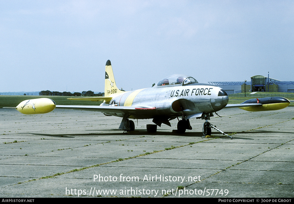 Aircraft Photo of N33VC / 54-21261 | Canadair CT-133 Silver Star 3 | USA - Air Force | AirHistory.net #57749