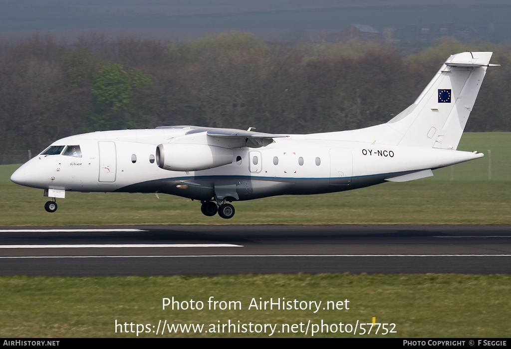 Aircraft Photo of OY-NCO | Fairchild Dornier 328-310 328JET | Sun-Air of Scandinavia | AirHistory.net #57752