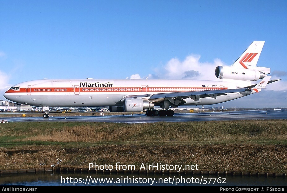 Aircraft Photo of PH-MCT | McDonnell Douglas MD-11CF | Martinair | AirHistory.net #57762