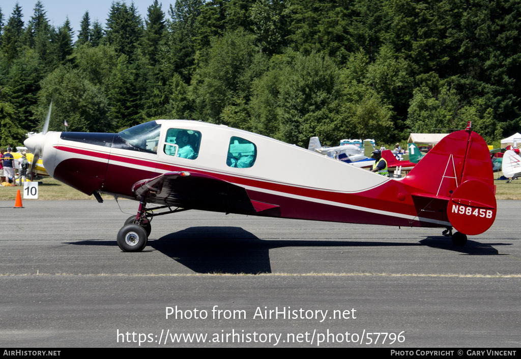 Aircraft Photo of N9845B | Bellanca 14-19-2 Cruisemaster | AirHistory.net #57796