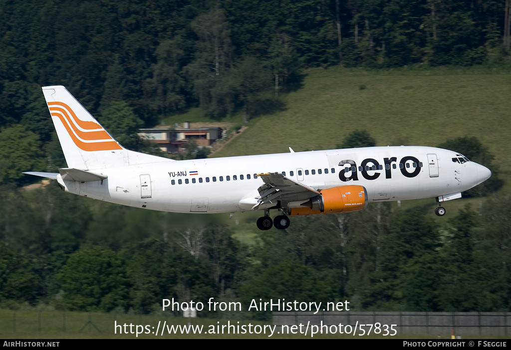 Aircraft Photo of YU-ANJ | Boeing 737-3H9 | AeroContractors of Nigeria | AirHistory.net #57835