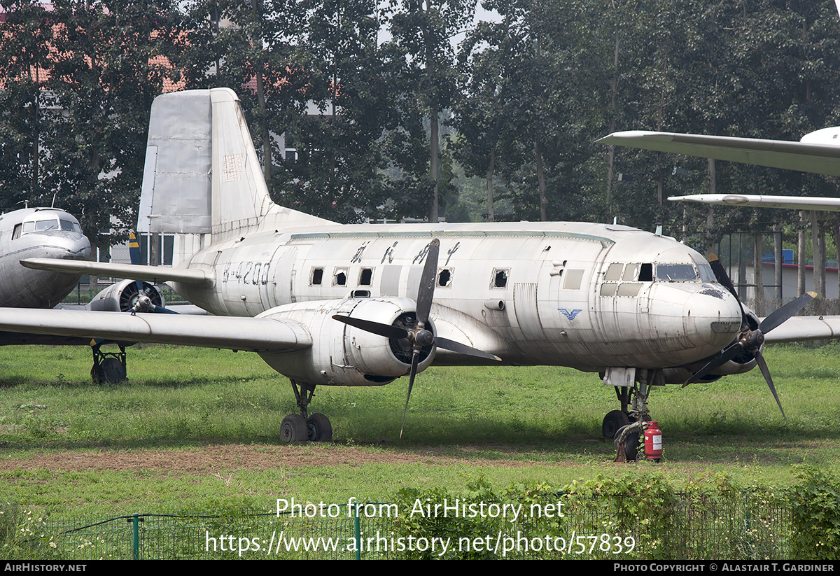 Aircraft Photo of B-4208 | Ilyushin Il-14P | CAAC - Civil Aviation Administration of China | AirHistory.net #57839