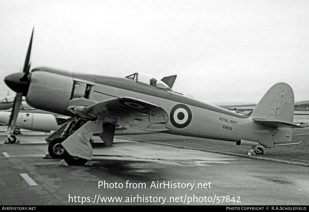 Aircraft Photo of VX653 | Hawker Sea Fury FB11 | UK - Navy | AirHistory.net #57842