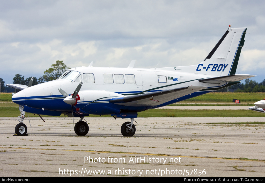 Aircraft Photo of C-FBOY | Beech A65 Queen Air | Hal Air | AirHistory.net #57856