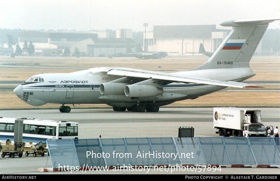 Aircraft Photo of RA-76468 | Ilyushin Il-76TD | Aeroflot | AirHistory.net #57894