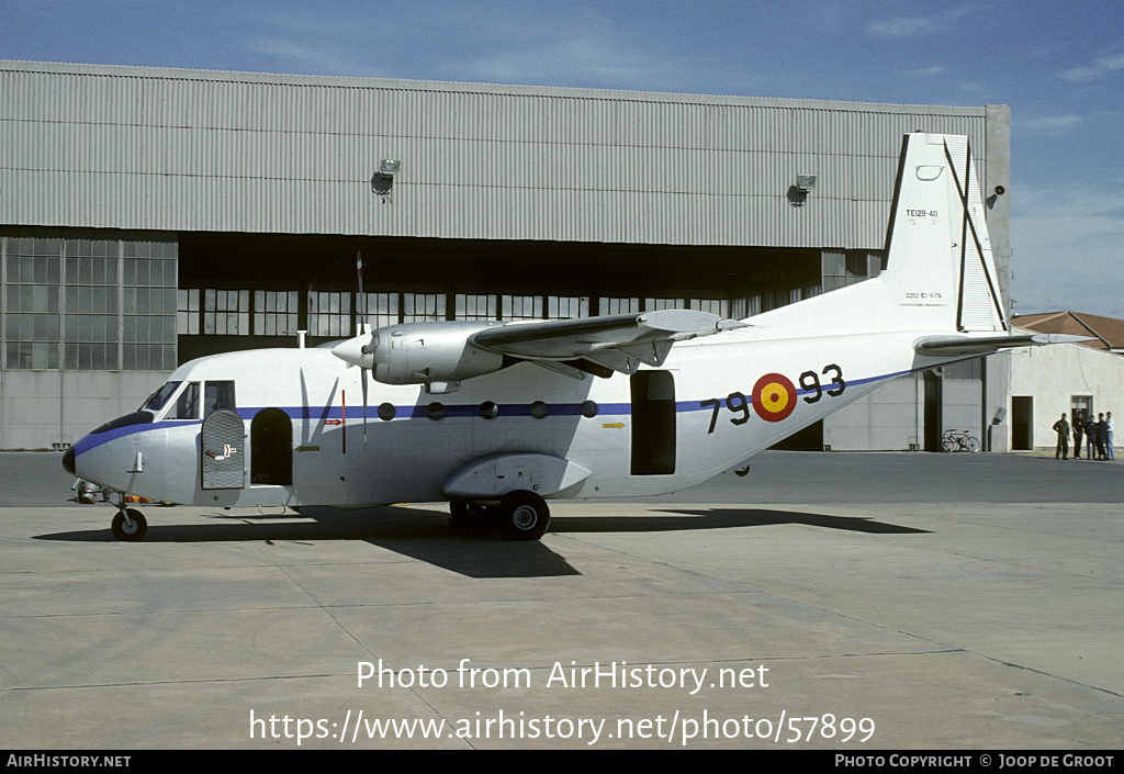 Aircraft Photo of TE.12B-40 | CASA C-212-100 Aviocar | Spain - Air Force | AirHistory.net #57899