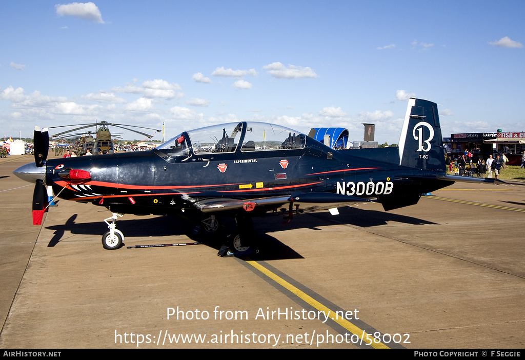 Aircraft Photo of N3000B | Raytheon 3000/T-6C | AirHistory.net #58002