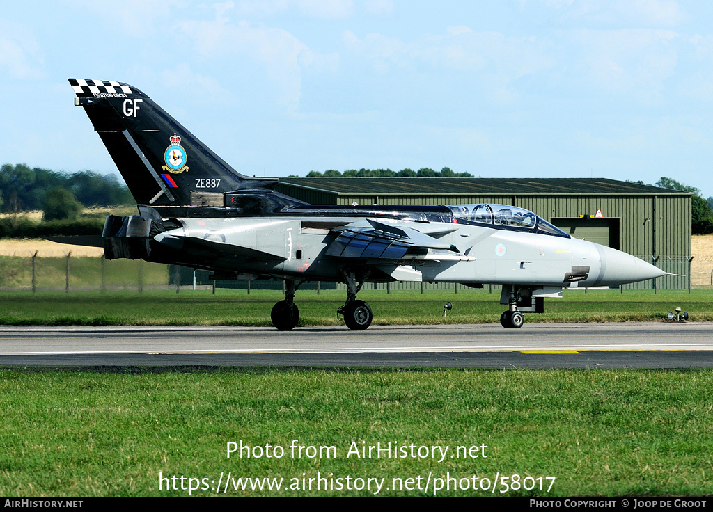 Aircraft Photo of ZE887 | Panavia Tornado F3 | UK - Air Force | AirHistory.net #58017