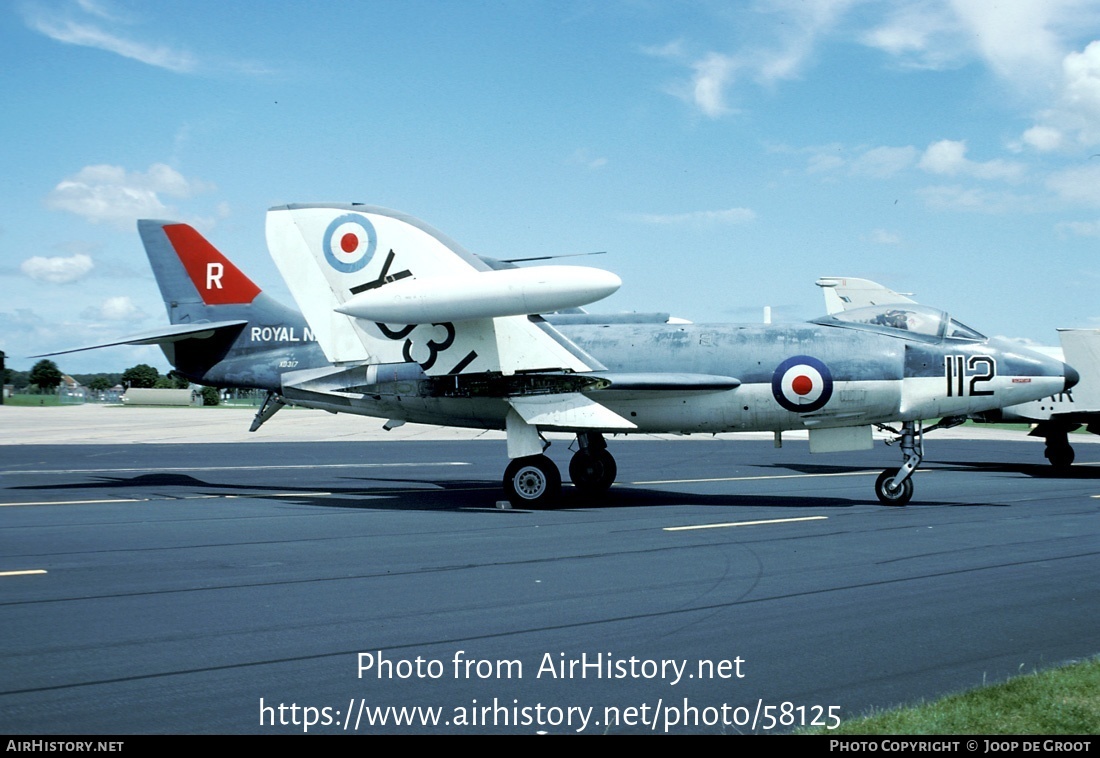 Aircraft Photo of XD317 | Supermarine Scimitar F1 | UK - Navy | AirHistory.net #58125