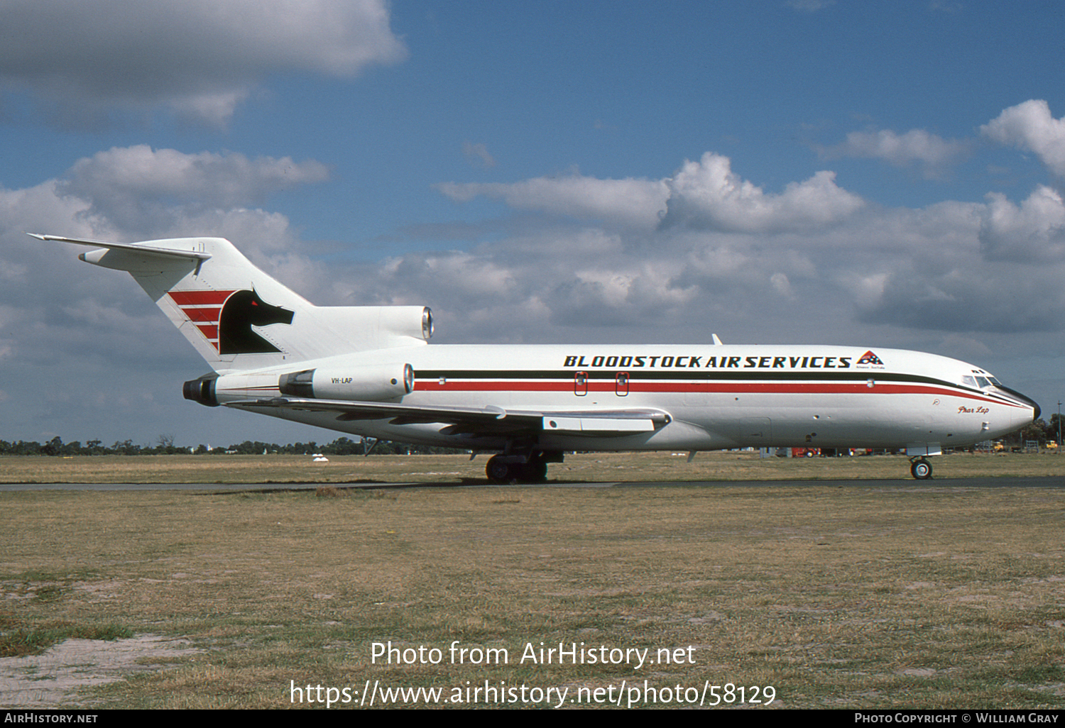 Aircraft Photo of VH-LAP | Boeing 727-25(F) | Bloodstock Air Services | AirHistory.net #58129