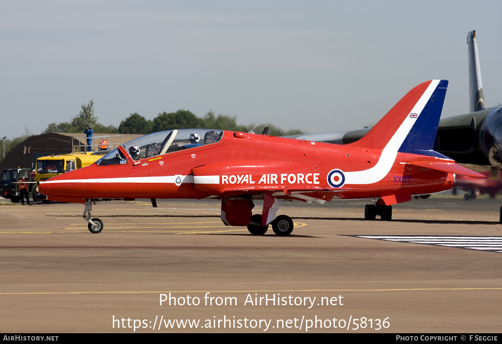 Aircraft Photo of XX177 | British Aerospace Hawk T1 | UK - Air Force | AirHistory.net #58136