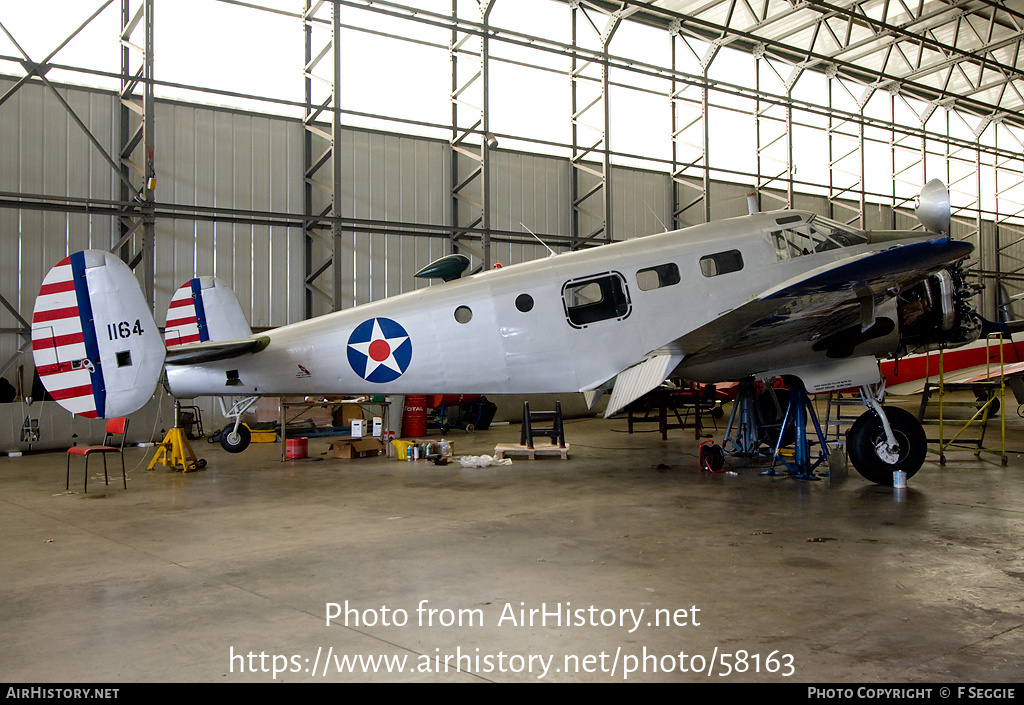 Aircraft Photo of G-BKGL / 1164 | Beech Expeditor 3TM | USA - Air Force | AirHistory.net #58163