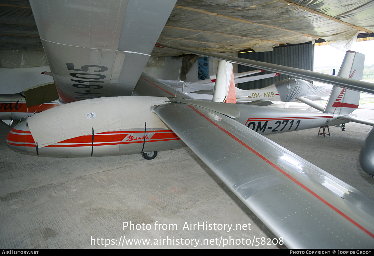 Aircraft Photo of OM-2711 | Let L-13A Blanik | AirHistory.net #58208