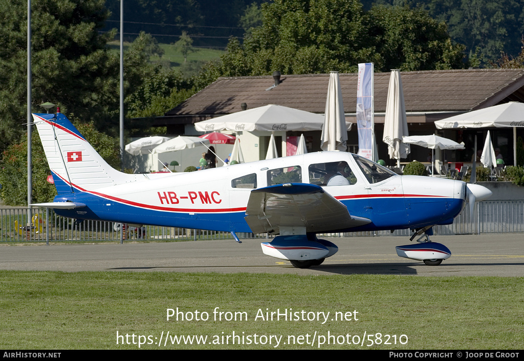 Aircraft Photo of HB-PMC | Piper PA-28-161 Warrior II | Fliegerschule Birrfeld | AirHistory.net #58210