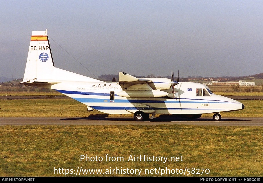 Aircraft Photo of EC-HAP | CASA C-212-400MPA | MAPA - Ministerio de Agricultura, Pesca y Alimentación | AirHistory.net #58270