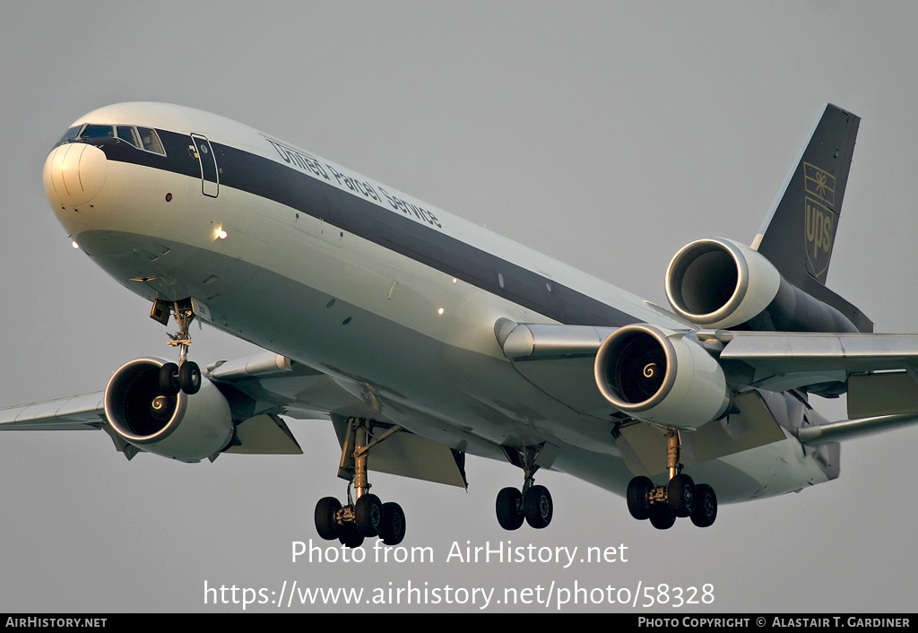 Aircraft Photo of N252UP | McDonnell Douglas MD-11/F | United Parcel Service - UPS | AirHistory.net #58328