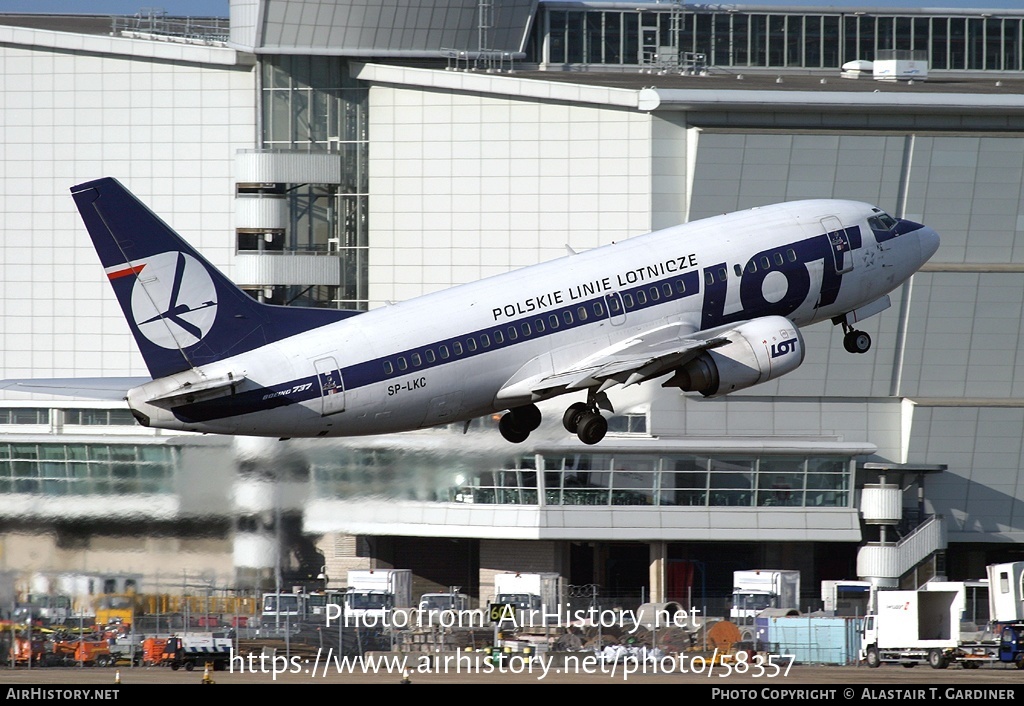 Aircraft Photo of SP-LKC | Boeing 737-55D | LOT Polish Airlines - Polskie Linie Lotnicze | AirHistory.net #58357