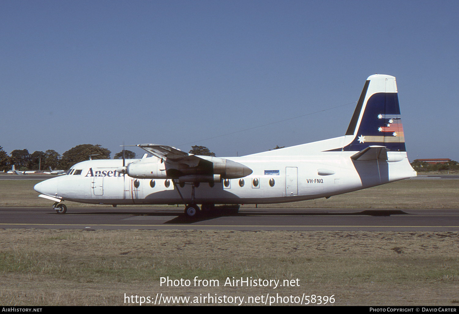 Aircraft Photo of VH-FNQ | Fokker F27-600 Friendship | Ansett | AirHistory.net #58396