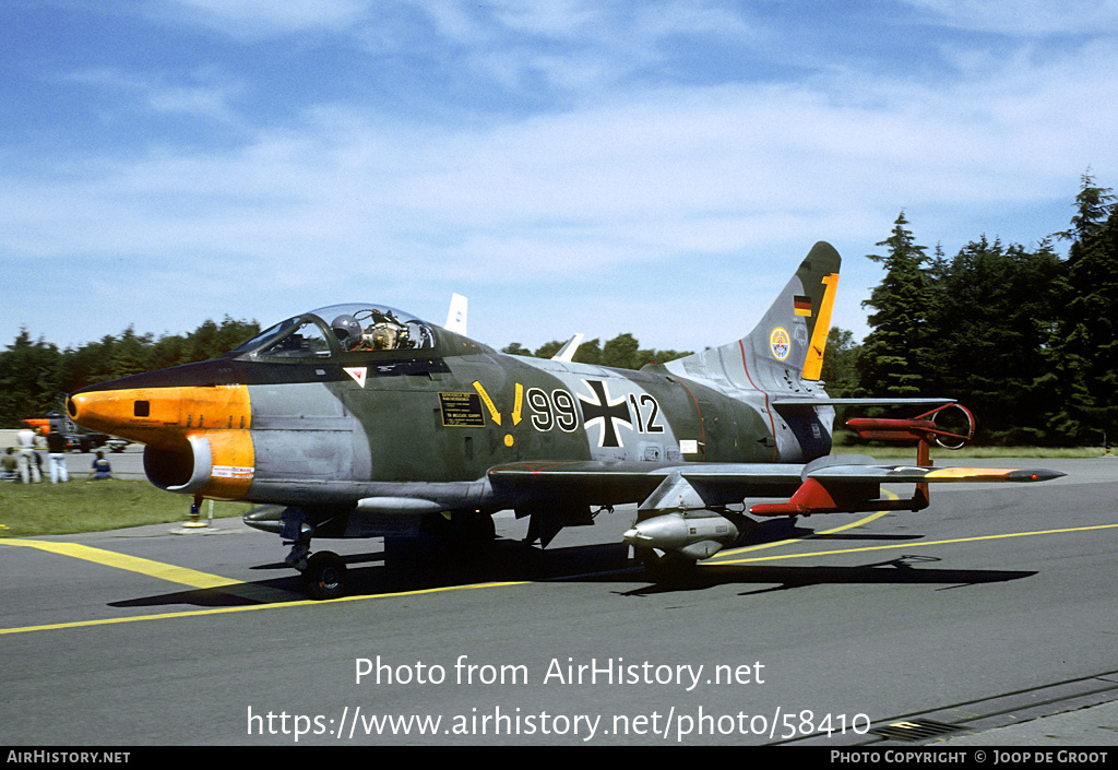 Aircraft Photo of 9912 | Fiat G-91R/3 | Germany - Air Force | AirHistory.net #58410