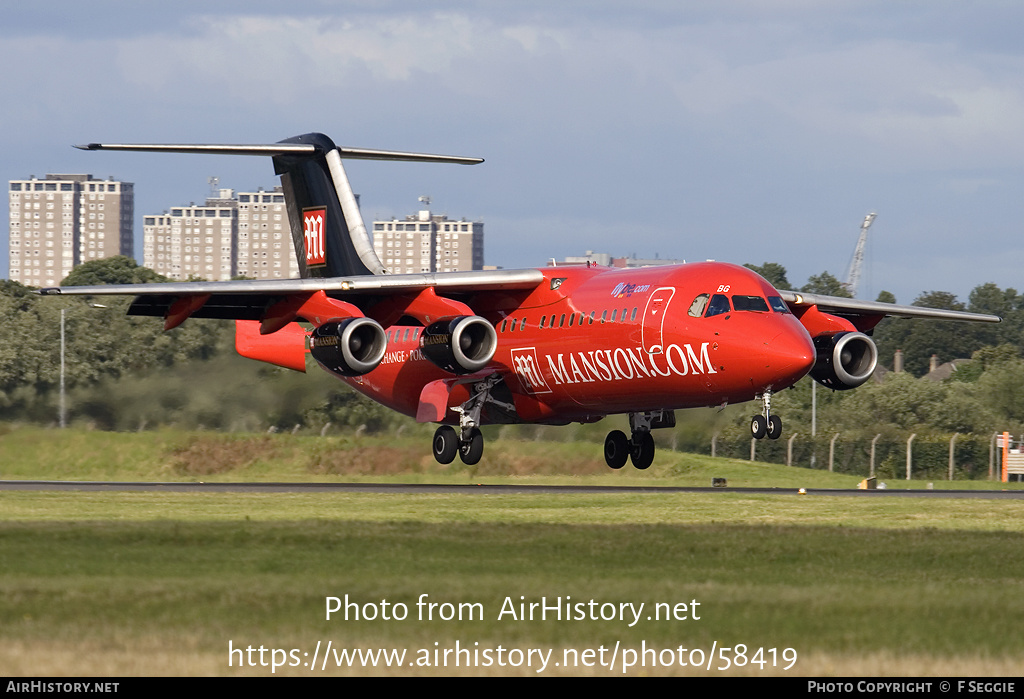 Aircraft Photo of G-JEBG | British Aerospace BAe-146-300 | Flybe | AirHistory.net #58419